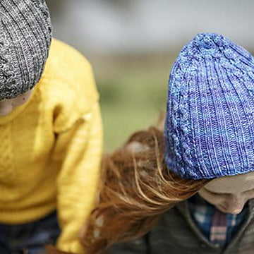 Lickety-split cabled hat