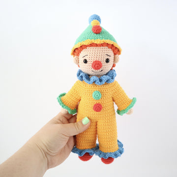 Clarence the Clown Amigurumi