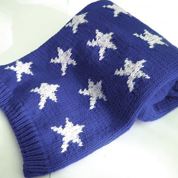 Star Nursery Collection (blanket, bib-short, hat, bunting and cube)