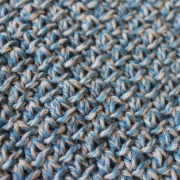 Knot Stitch Dishcloth