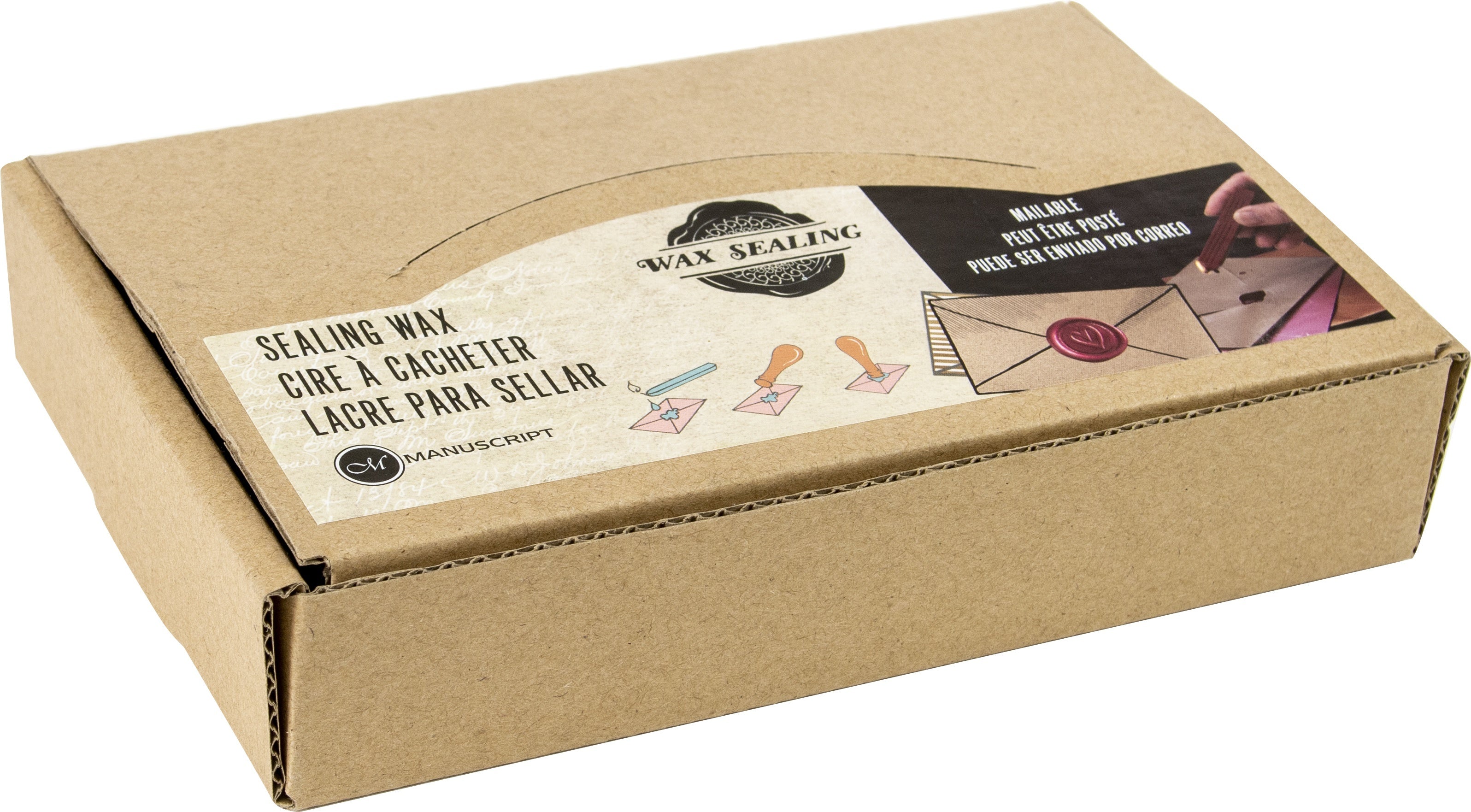 Manuscript Pen Manuscript Traditional Sealing Wax Sticks W/Wick 36/Pkg - Black, MSRP $2.55 Each