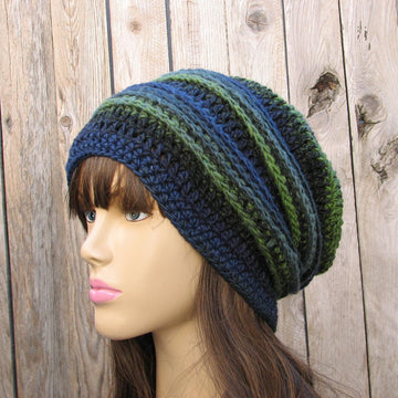 Crochet hat multicolored