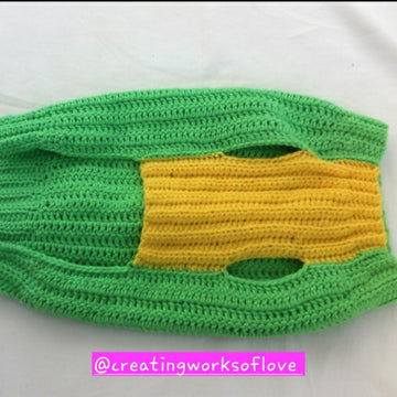 Dino Dog Sweater Costume