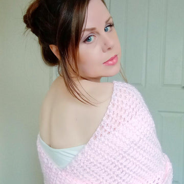 Crochet Romantic Knot Wrap Pattern