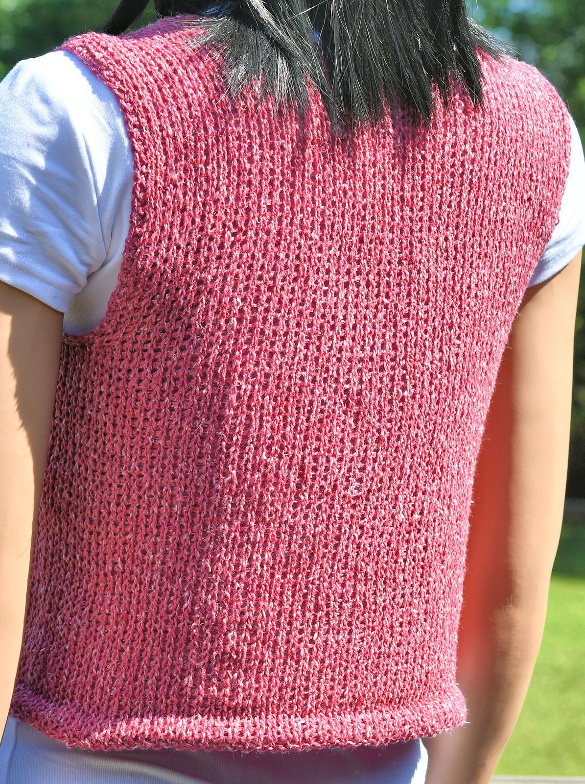 Easy Tie Front Vest
