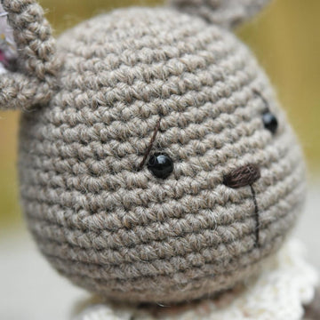 Lace collar bunny