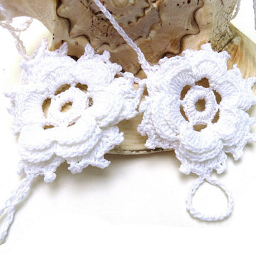Irish flower barefoot sandal