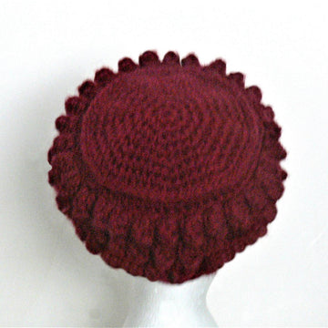 Puffy Pill Box Hat