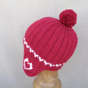 Be Mine Earflap Hat