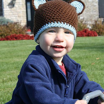 Crochet Bear Beanie