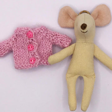9cm Mouse Doll Dress and Jacket