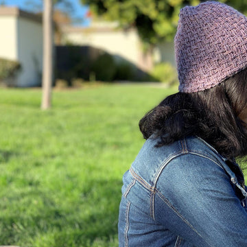 Burlap Weave Hat