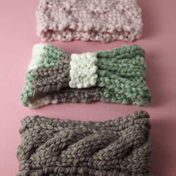 3 Super Chunky Headbands