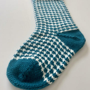 Checked Stocking