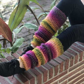 Comfy Coral Reef Legwarmers