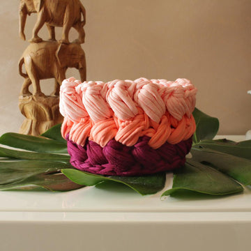 Marshmallow Puff Basket