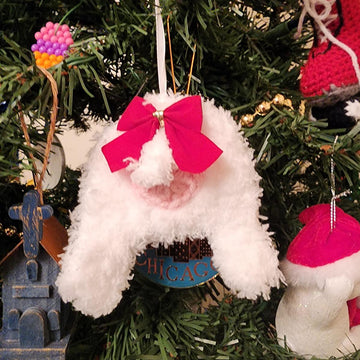 Polar Bear Butt Ornament