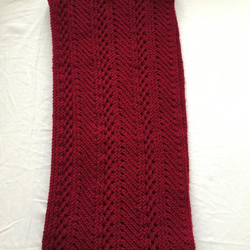 Red Lacy Cowl