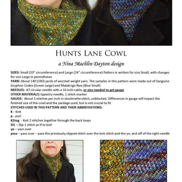 Hunts Lane Cowl