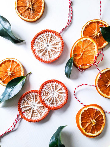 Dried Orange Christmas Ornament & Garland