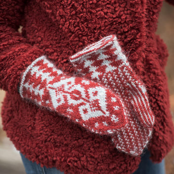 Wolfeboro Mittens and Hat