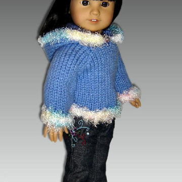 Fun Hoodie for 18 inch dolls, American Girl