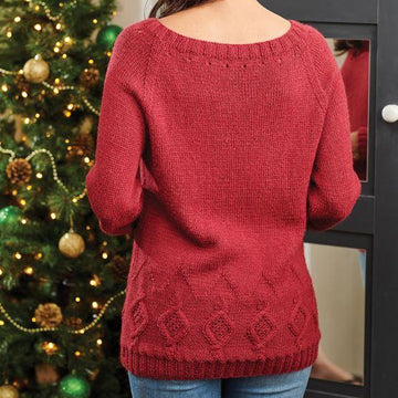 Diamond Border Jumper