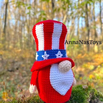 Patriotic gnome USA (boy)