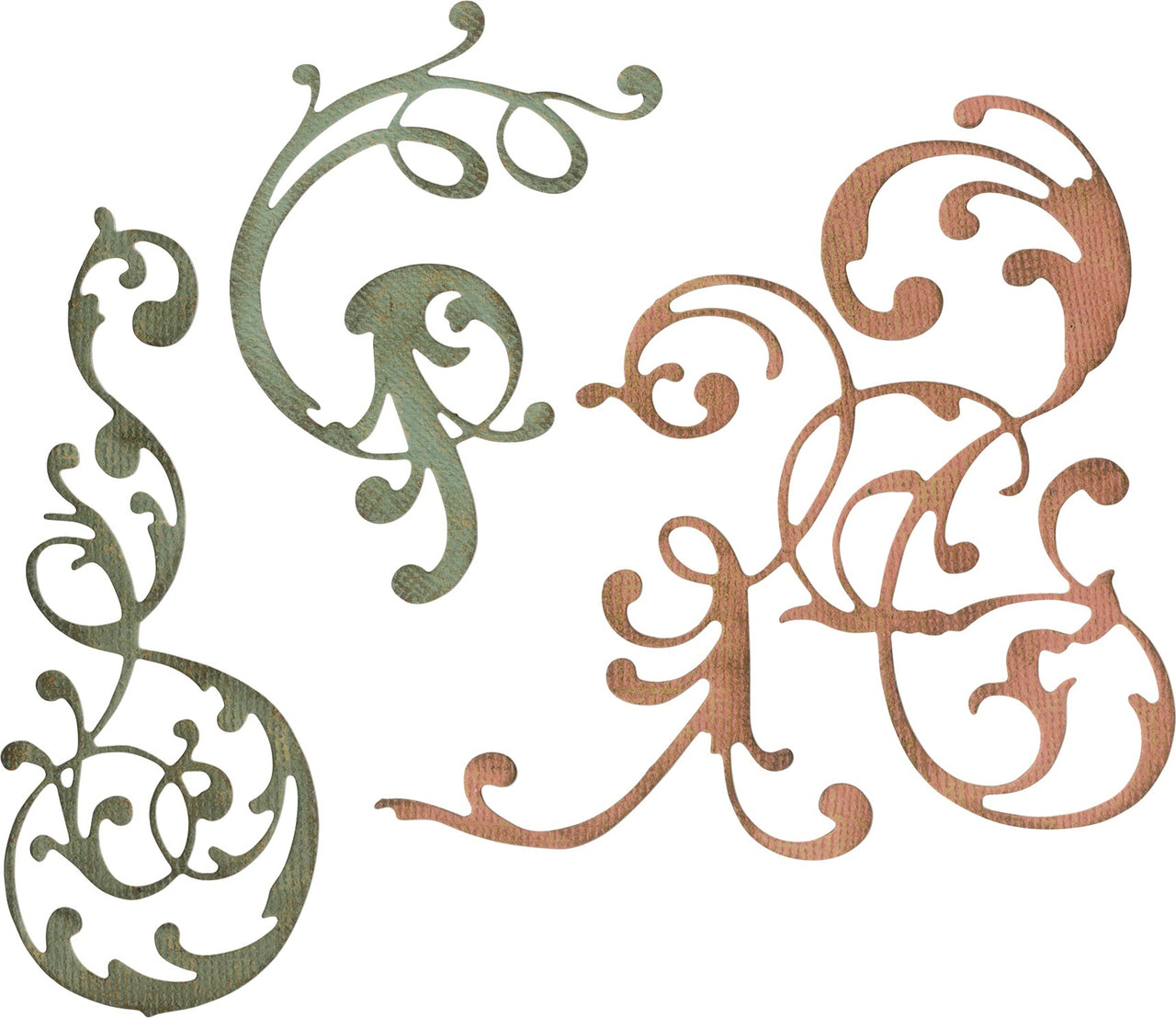 Sizzix Thinlits Dies By Tim Holtz 3/Pkg - Adorned