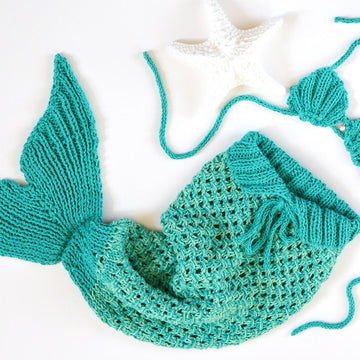 Mermaid Tail Baby Blanket