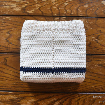 Nantucket Nautical Baby Blanket