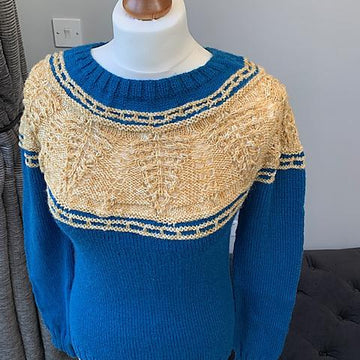 Gold Leaf Sweater