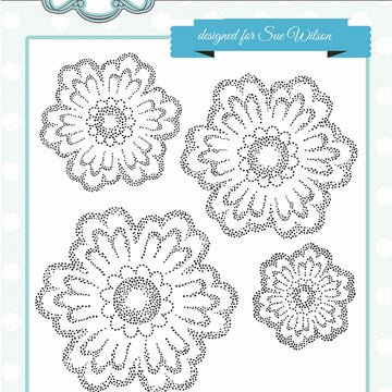 Creative Expressions Stamps To Die For By Sue Wilson - Passion Flower