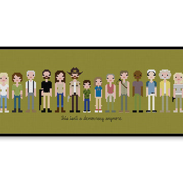 The Walking Dead Season Two - PDF Cross Stitch Pattern