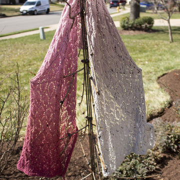 HexEggOnal Shawl