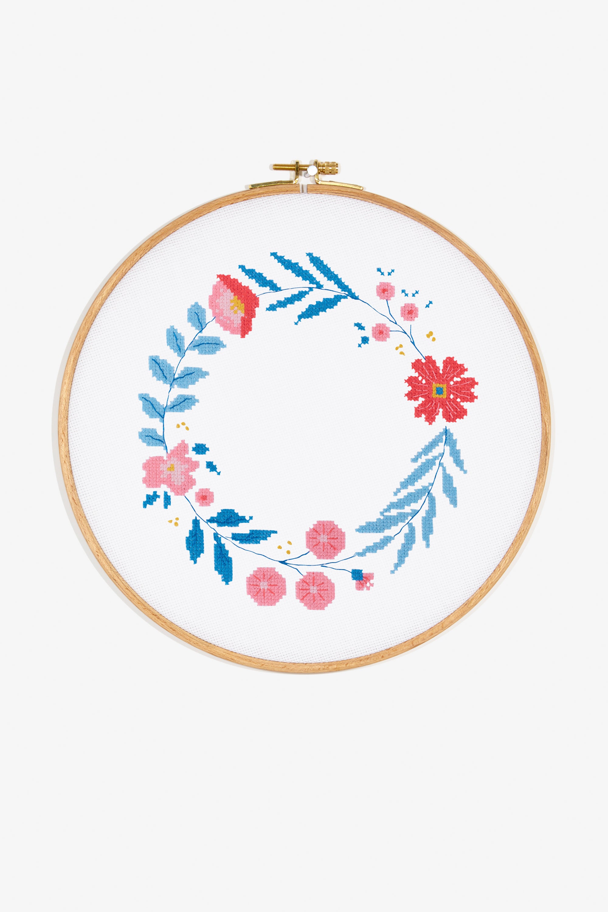 Amelie Floral  in DMC - PAT0229 -  Downloadable PDF