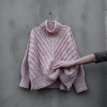 Fishbone chunky sweater