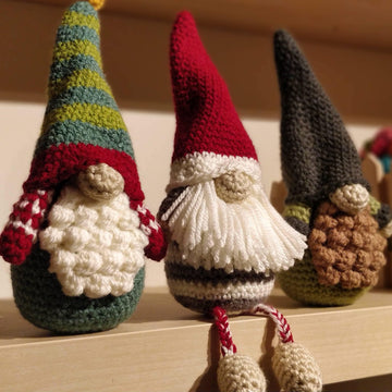 Gnome Dwarf Zwerge Doll Christmas Crochet Amigurumi
