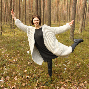 Set of 3 Knitting Patterns, Poncho and 2 Cardigans