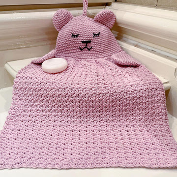 Sleepy Bear Wash Cloth