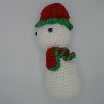 Arctic No Nose Snowman Family