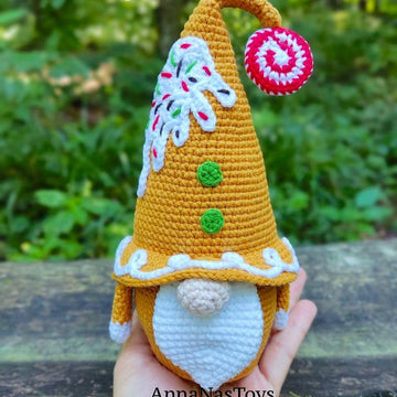 Сhristmas gingerbread gnome boy