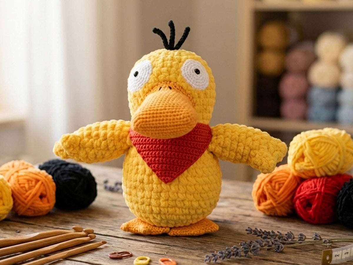 Crochet Pattern Ducky The Duck