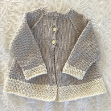 Possum Cardigan in Debbie Bliss Baby Cashmerino BJ33