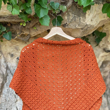 Hazel Dots Shawl