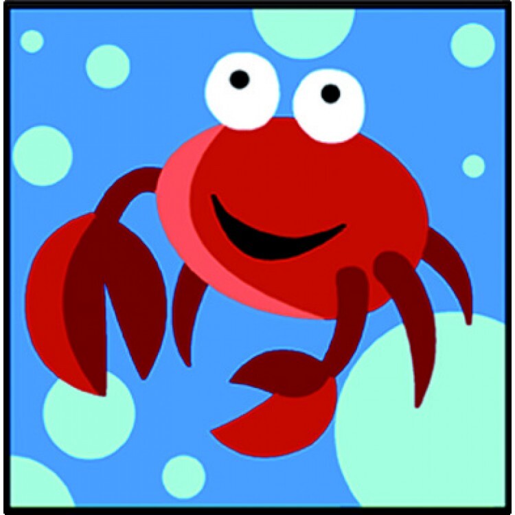 Margot Crab Children's Cross Stitch Kit