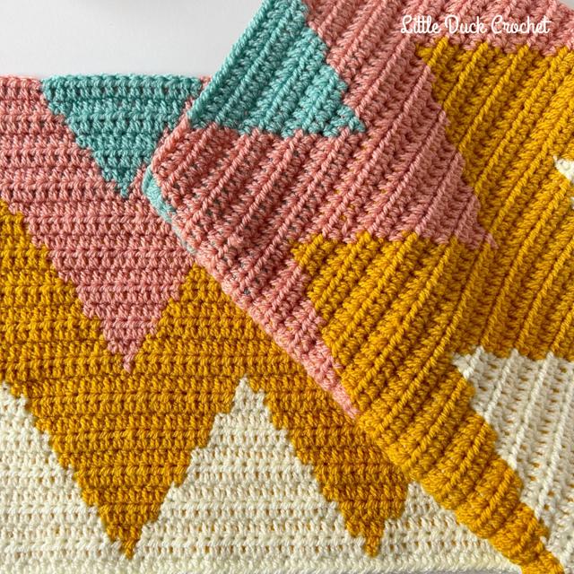 Cosy Chevron Blanket