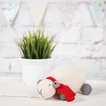 Milly The Sheep Toy - Free Knitting Pattern in MillaMia Naturally Soft Merino