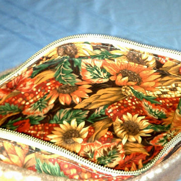Knitter's Lesson in Tunisian Crochet: Sassy Sunflower Purse