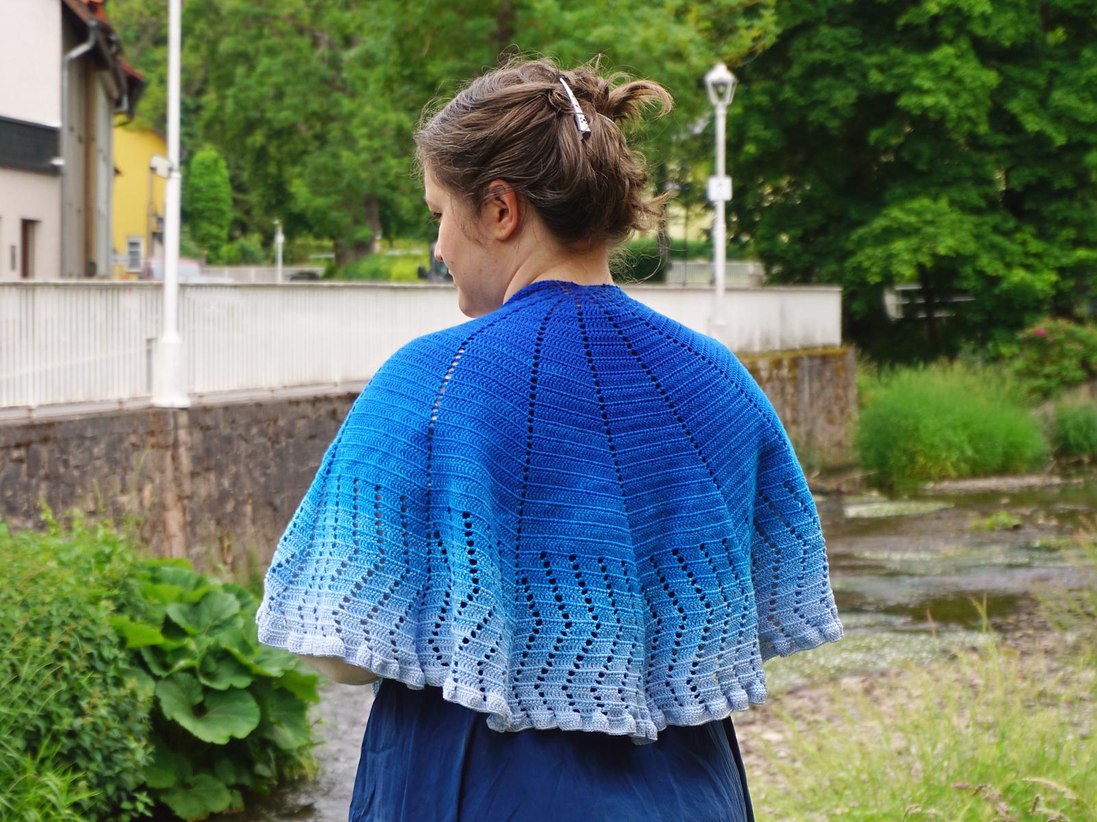 Morning glory shawl